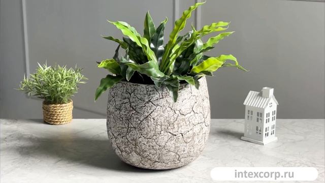 Керамическое кашпо ТОМАС, 19х21 см, 1066675