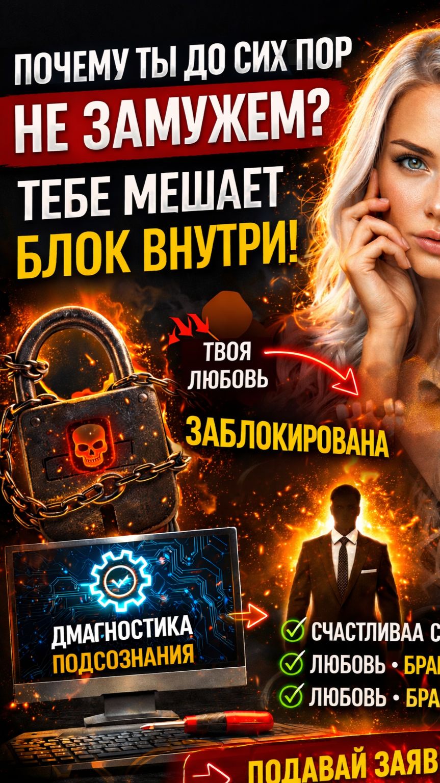 Почему ты не можешь выйти замуж (настоящая причина)