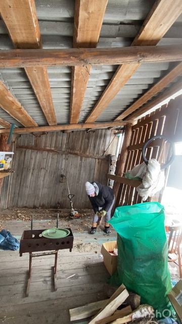 Уборка в дровнике 🔥✊