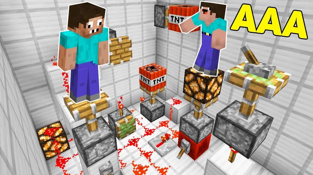 НУБ И ПРО ПОПАЛИ В ЛАБОРАТОРИЮ ПАРКУРА МАЙНКРАФТ ! ПРОФЕССИОНАЛ ПРОТИВ ТРОЛЛИНГ ЛОВУШКА MINECRAFT