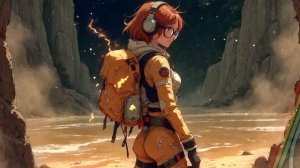 Aesthetic Vaporwave for Study 2｜ NEON RAYS ｜ 80s Chillwave Dream Focus [Arc Raiders City Scan]