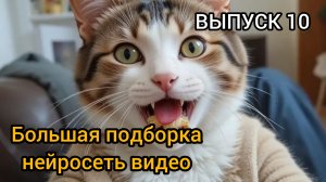 БОЛЬШАЯ ПОДБОРКА НЕЙРОСЕТЬ ВИДЕО. ВЫПУСК 10.