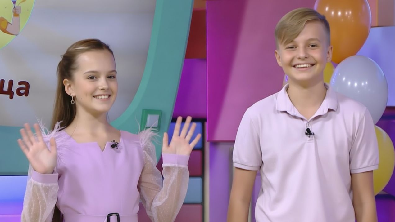 Вместе с Хрюшей: Мирослава Ченина и Глеб Сивцов✨ Шоу для детей С добрым утром, малыши! (2023) №36240