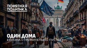 Европа вымирает: куда и почему бегут люди? Демографическая катастрофа. ЕС на грани.Понятная политика