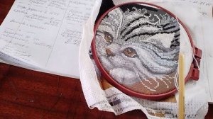 отчет на вторую половину недели марафона "необычный марафон-5", преобладают хоз. работы, и вышивка,