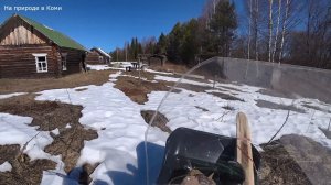 Доехал до заброшенной деревни. Тулан сильно поранил лапу, за кем он гнался? 2 серия