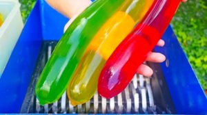 РАДУЖНОЕ ЖЕЛЕ И ЕЩЁ 50 ПРЕДМЕТОВ В ШРЕДЕРЕ 🔥 ИЗМЕЛЬЧАЕМ ПРЕДМЕТЫ