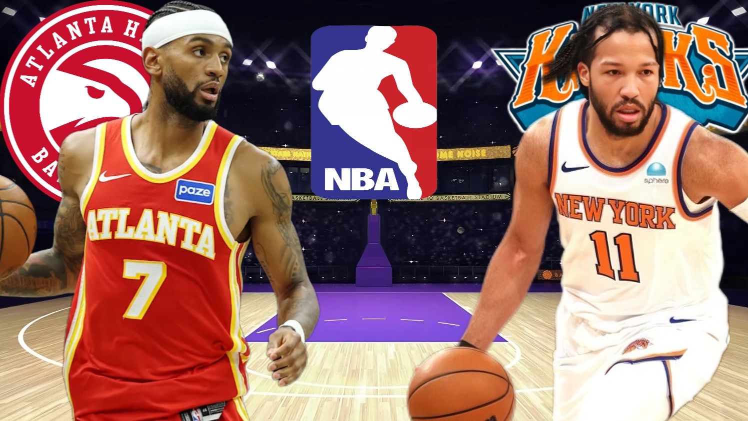 БАСКЕТБОЛ НБА. ПЛЕЙ-ОФФ 1/8 ФИНАЛА.  АТЛАНТА ХОКС - НЬЮ-ЙОРК НИКС. ТЕКСТОВАЯ ОНЛАЙН ТРАНСЛЯЦИЯ