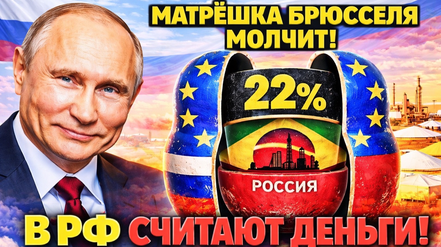 Рост зависимости ЕС от российских удобрений за 4 года санкций: +22% импорта в 2024–2025