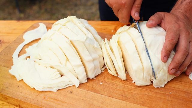 МНОГО МЯСА И КАРТОШКИ - БАРАНИНА НА КОСТРЕ