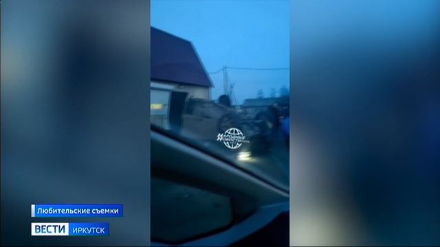 Водителя, который снес остановку общественного транспорта, разыскивают в Братском р-не