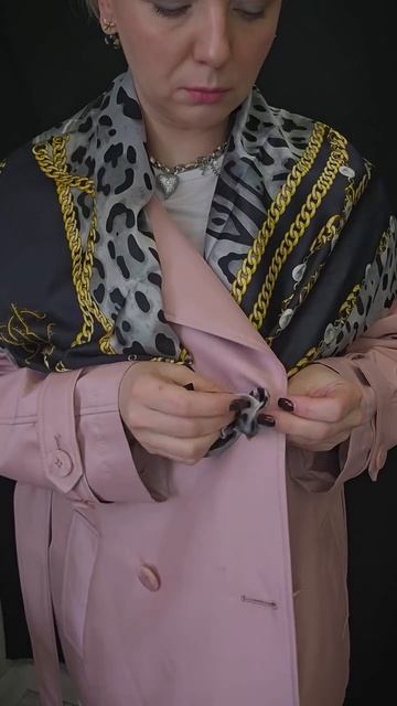 Как завязать платок