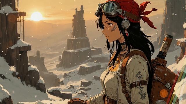 Arc Raiders Synthwave ｜ Slow-Building Retro-Futuristic Ambient ｜ Concentration Music-(1080p24)