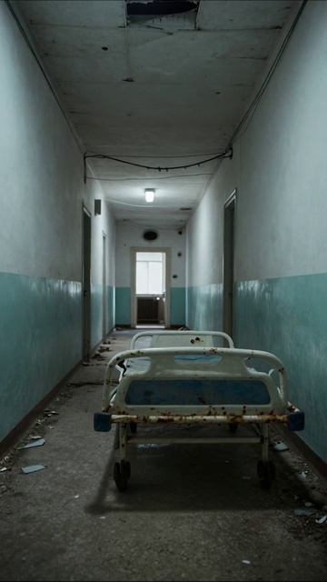 Пустые коридоры: последний путь без надежды #больница #пустота #прошлое