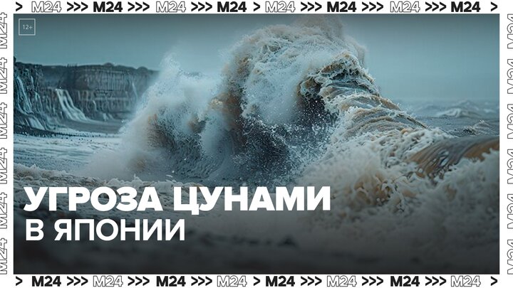 Угроза цунами объявлена в Японии после землетрясения - Москва 24