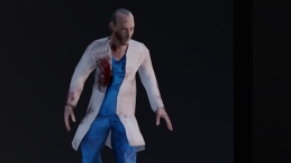 как найти секретный скин доктора для маняка в (Metel)