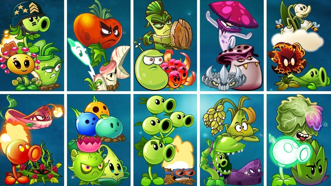 Зомби против растений Plants Vs Zombies ПвЗ Растения против Зомби-2 PvZ Fusion Битва прохождение