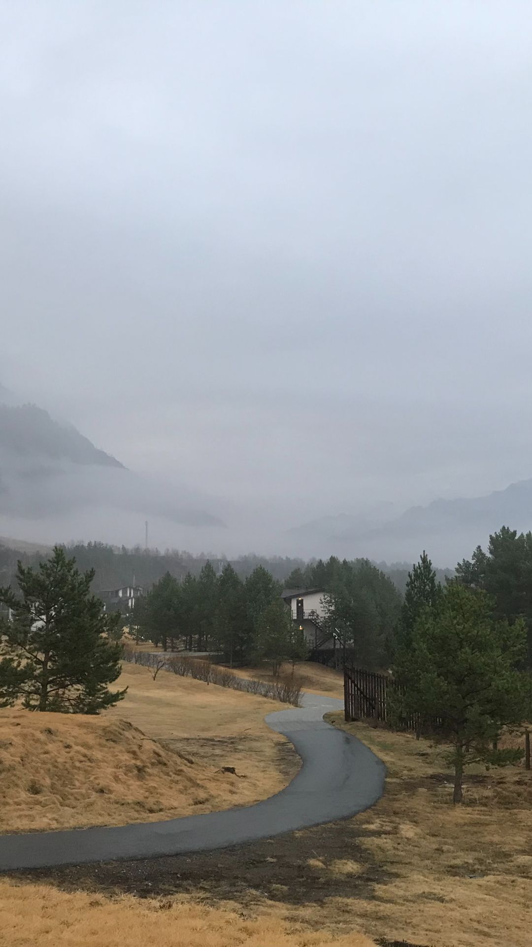 Там где туман встречается с рекой.