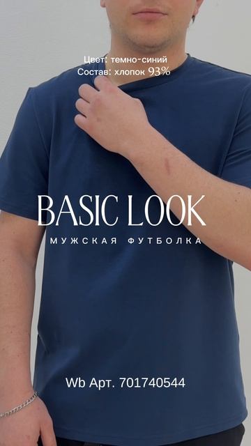 Мужская футболка Basic Look
