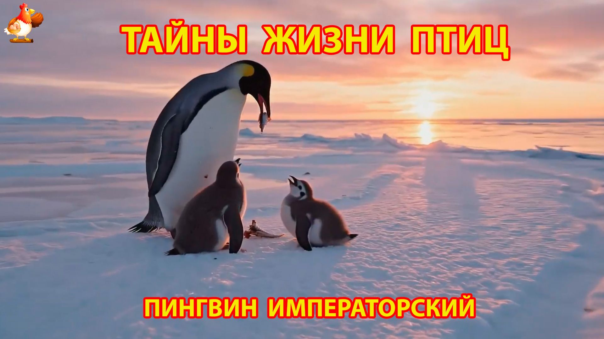 Тайны жизни птиц в природе – Пингвин Императорский