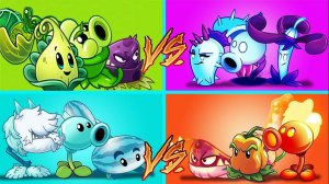 Зомби против растений Plants vs Zombies ПвЗ Растения против Зомби-2 PvZ Fusion Битва прохождение