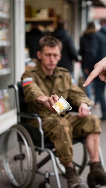 Одинокий воин среди чужих: жизнь на обочине #война #одиночество #трагедия