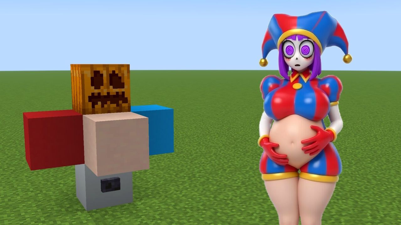 Аддон Цифровой Цирк Беременная Помни в Майнкрафт