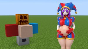 Аддон Цифровой Цирк Беременная Помни в Майнкрафт