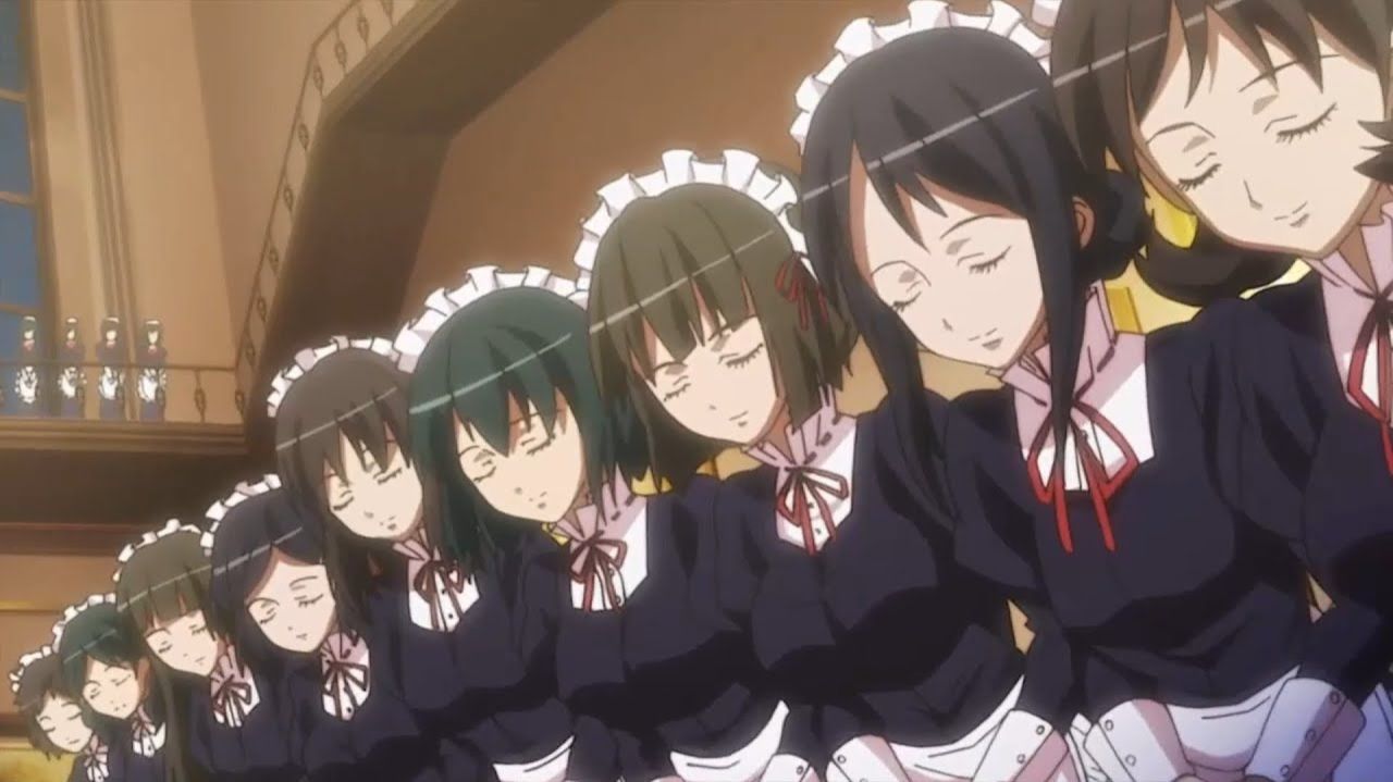 Горничные на любой вкус #аниме