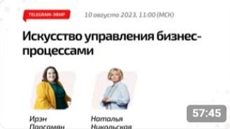 Искусство управления бизнес-процессами