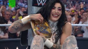 Rhea Ripley defeats Jade Cargill with help from IYO SKY | WWE WrestleMania 42 | 4/19/26