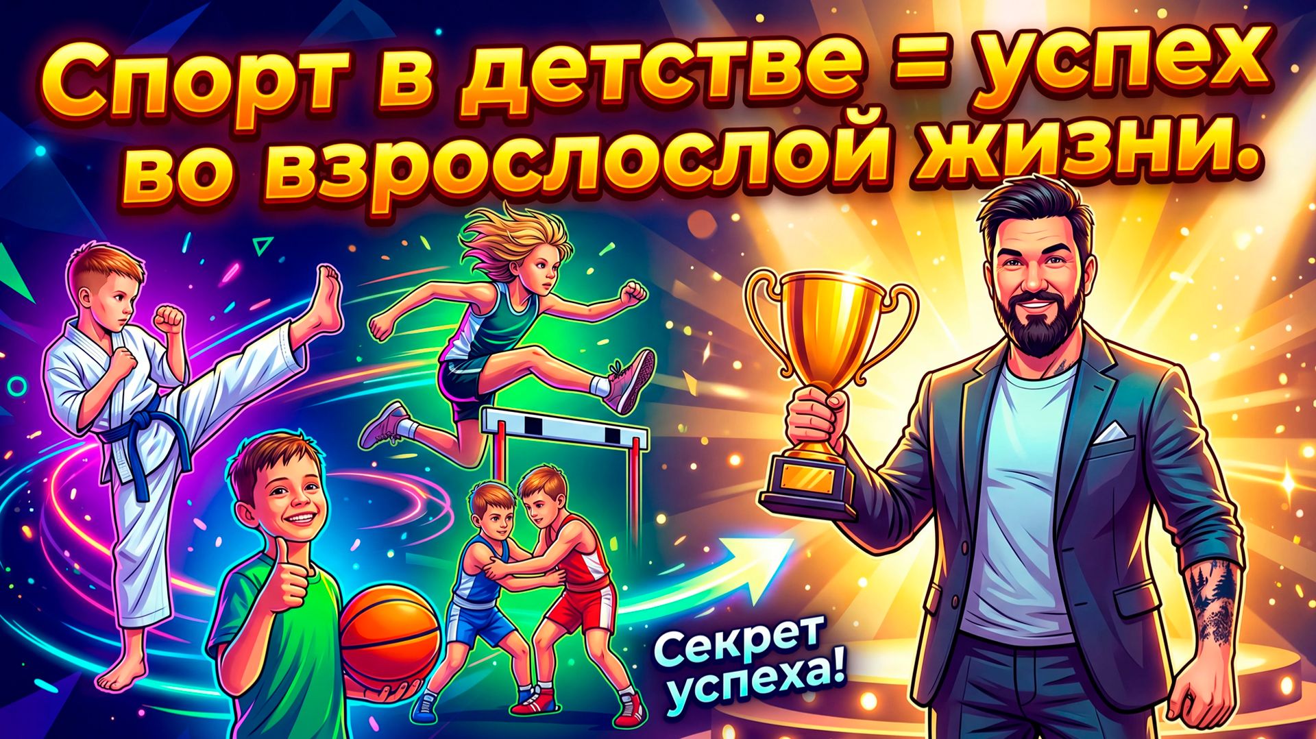 «Родители, которые не отдают детей в спорт, потом жалеют — и вот почему»