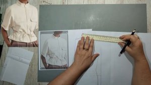 Моделирование. Легкий жакет на молнии. Выкройка № 2039.