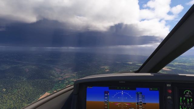 Карьера пилота перегонный рейс, Microsoft Filght Simulator 2024, жесткая посадка