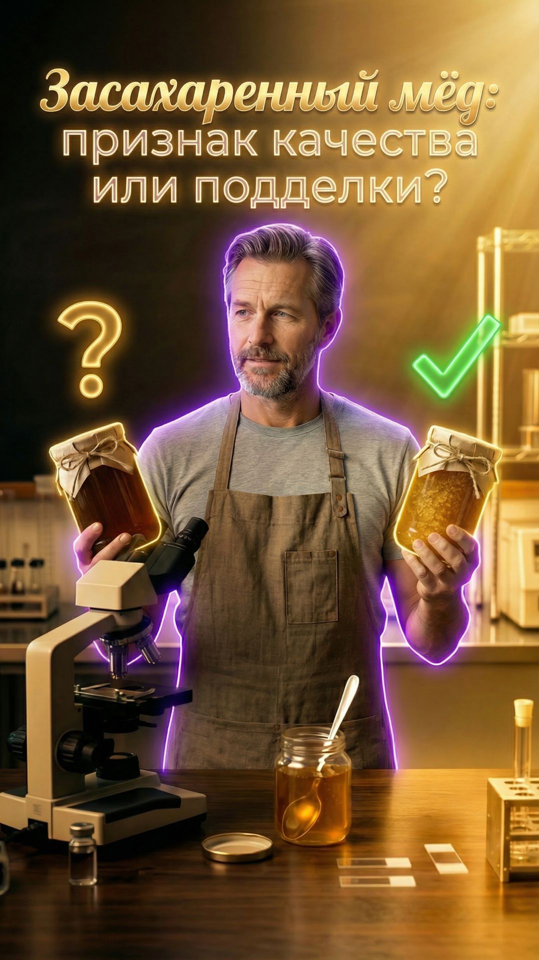 Засахаренный мёд: признак качества или подделки?