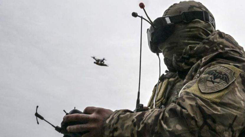 Гвардии сержант Алексеев руководил ликвидацией техники ВСУ с помощью FPV-дронов