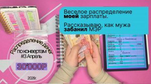 #3 30000₽ Веселое распределение зарплаты по системе конвертов. Банк вернул лимит, надолго ли?