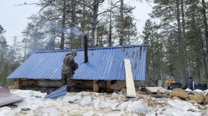 ЗАКЛЮЧИТЕЛЬНЫЙ ВЫПУСК О СТРОИТЕЛЬСТВЕ ИЗБЫ/ ЗИМОВЬЕ ИЗ БРЕВЕН ПОЛОВИНОК/ ДЕД/ СЫН/ ВНУК/ ВЫПУСК 33/2