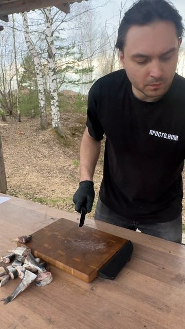 Рыбакам такой нож необходим🔥🔥🔥 Нержавеющий просто.нож 2.0 из дуба. Сталь 95Х18 арт.WB: 637249820