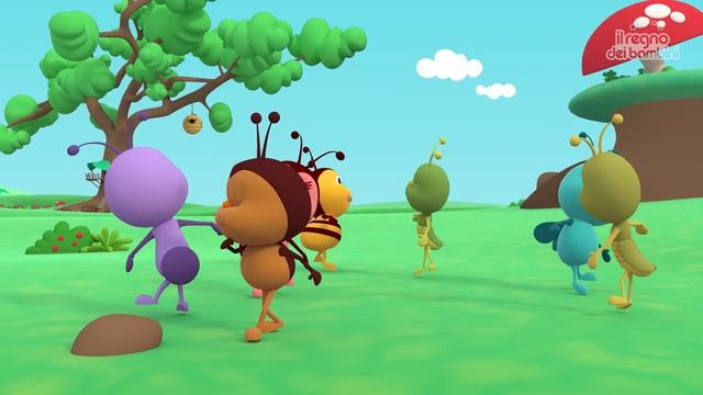 🍿 Mix di Canzoni Degli Insetti | Il Regno dei Bambini