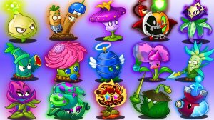 Зомби против растений Plants vs Zombies ПвЗ Растения против Зомби-2 PvZ Fusion Битва прохождение