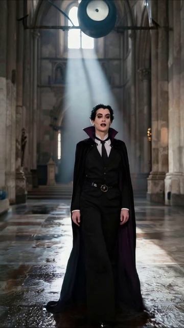 Тайны вампиров: стиль и мистерия #вампиры #мода #ужасы