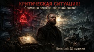 В КРИТИЧЕСКОЙ СИТУАЦИИ! ОНИ СЛОМАЛИ СИСТЕМУ ОБРАТНОЙ СВЯЗИ! Дмитрий Дёмушкин
