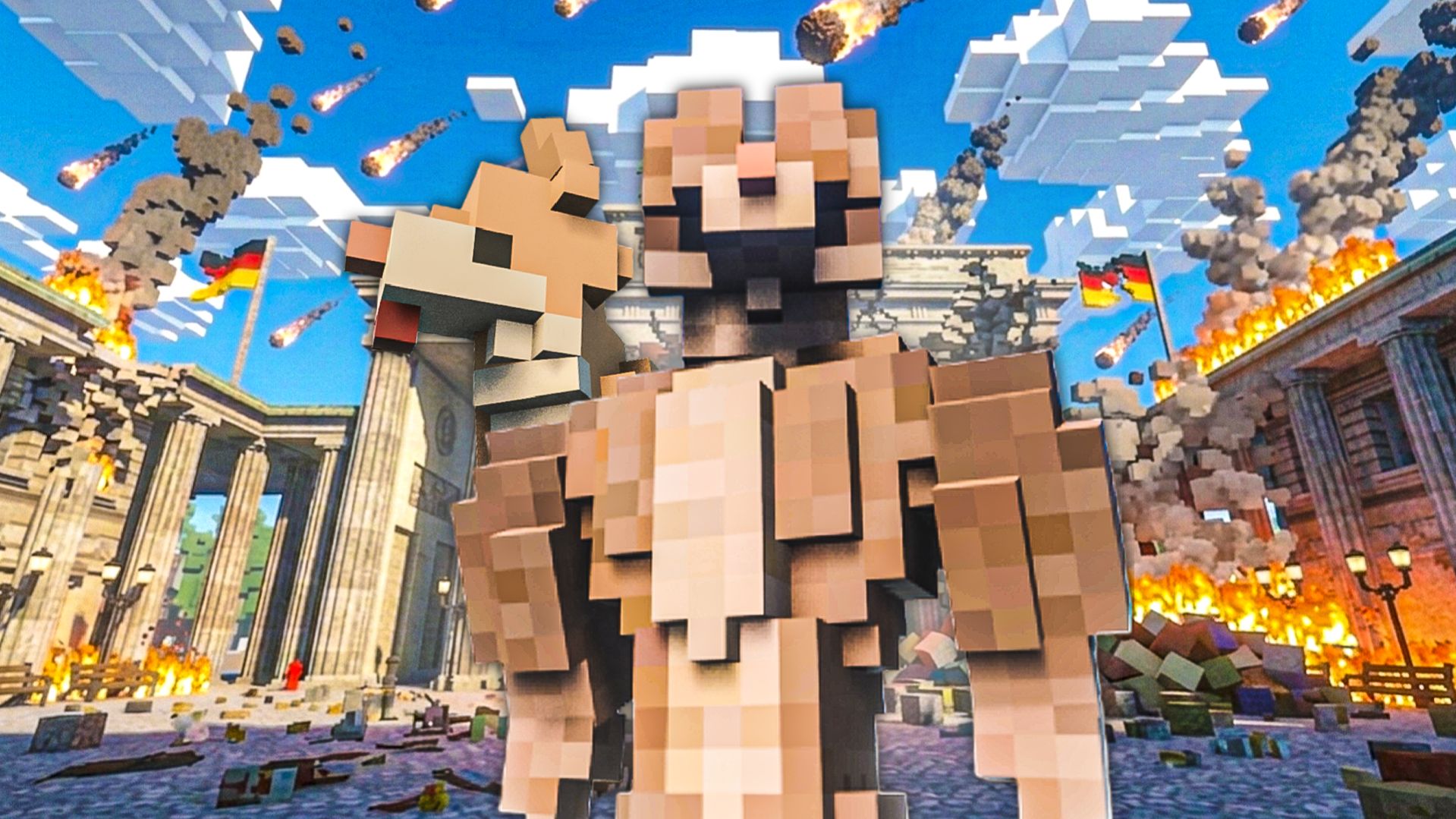 МЕТЕОРИТНЫЙ ДОЖДЬ УНИЧТОЖИЛ ГОРОД 3 в Teardown 🐕 С СОБАЧКАМИ