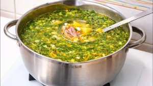 ЗЕЛЁНЫЙ БОРЩ, от которого НЕВОЗМОЖНО оторваться! Самый вкусный рецепт