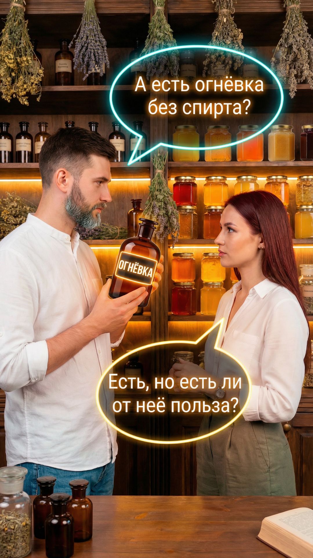 Настойка восковой моли Огнёвка без спирта?