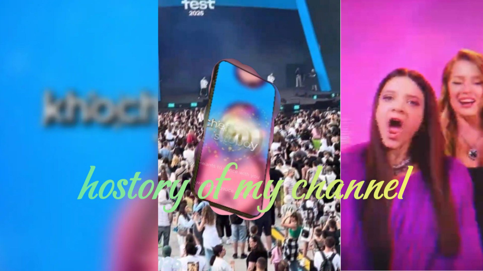 hostory of my channel [2024-2026]