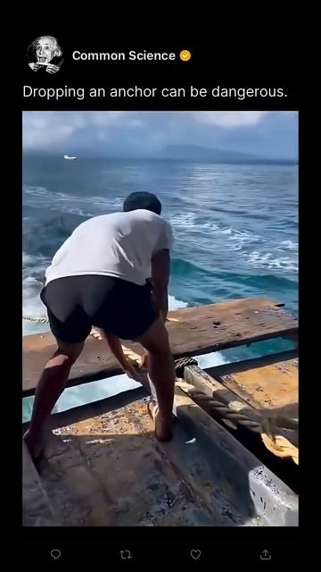 Бросить якорь может стать крайне опасно