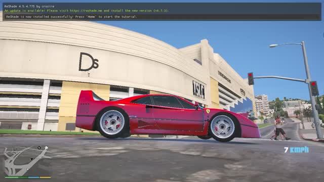 Ferrari F40 обзор авто очень редкая по спец заказу супер легенда в гта 5 такая есть только у меня