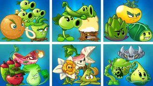 Зомби против растений Plants vs Zombies ПвЗ Растения против Зомби-2 PvZ Fusion Битва прохождение